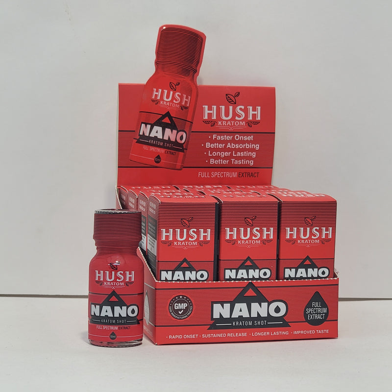 Nano Shot Display | Hush Kratom