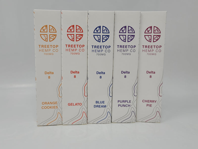Treetop Hemp | Delta 8 Disposable Vape Pen | 800 mg