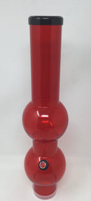 14" Acrylic Double Bubble Water Pipe