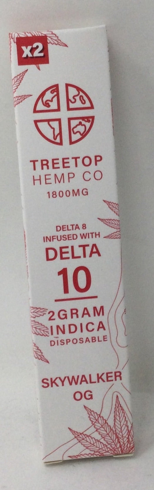 Treetop Delta 10 Disposable 1800 mg