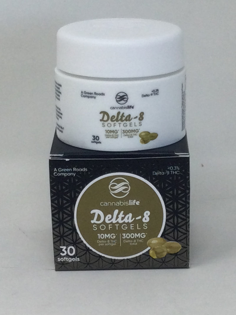 Cannabislife Delta 8 Soft Gels 30 ct