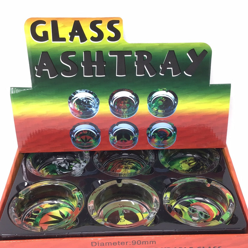 Glass Ashtray 6 count