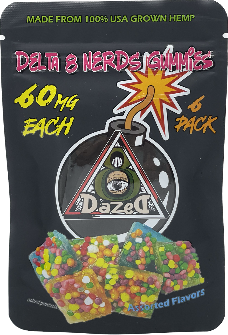 Dazed Delta 8 Gummies and THC-O
