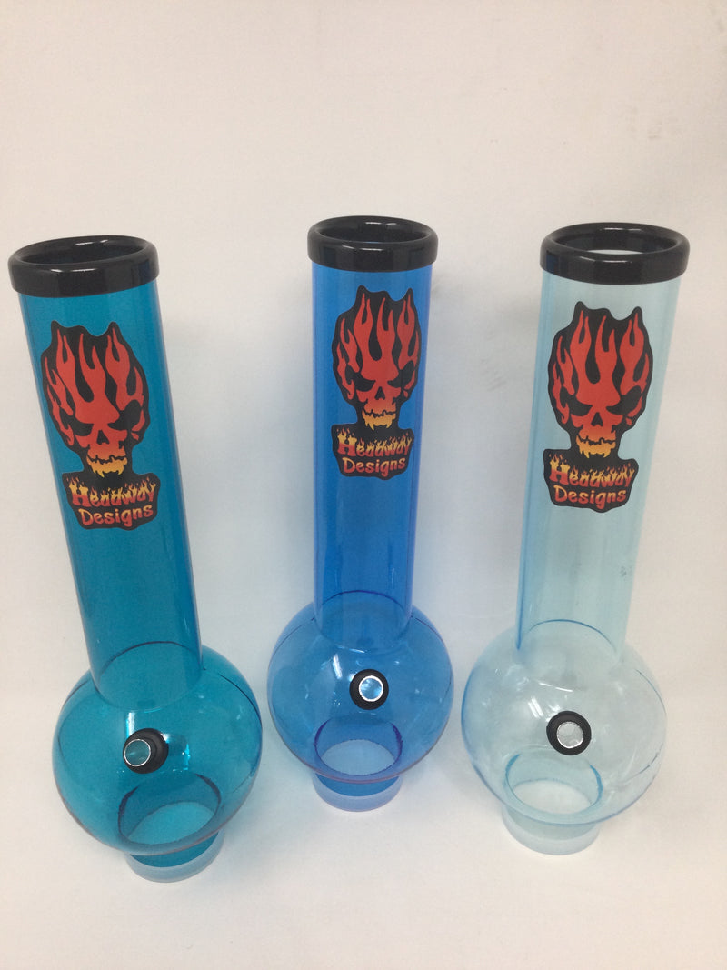12" Acrylic Bubble Water Pipe