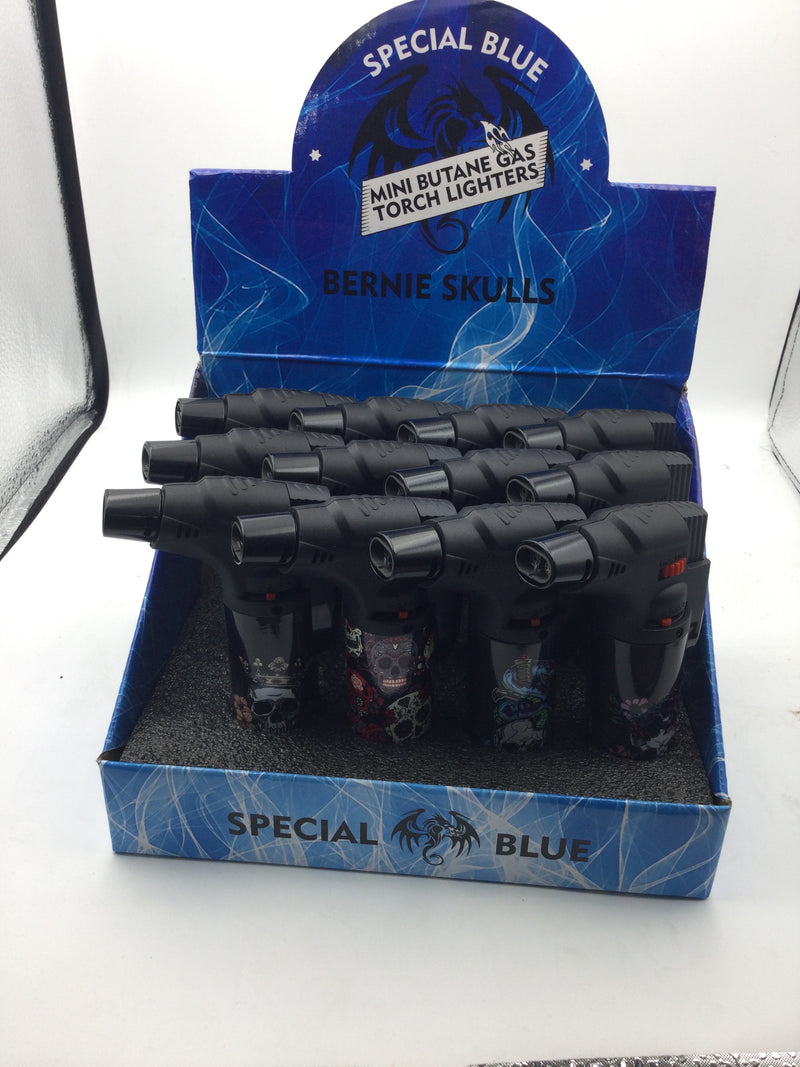 Special Blue Lighter Displays