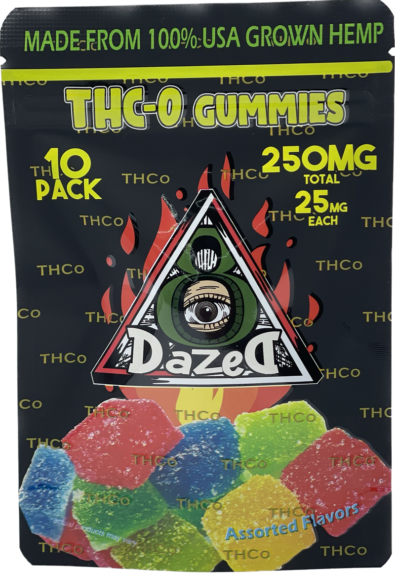 Dazed Delta 8 Gummies and THC-O