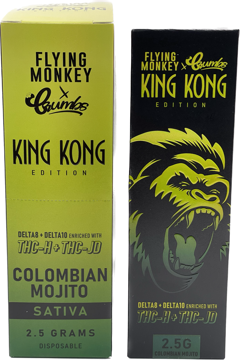 Flying Monkey King Kong Disposables 2.5 DELTA8
