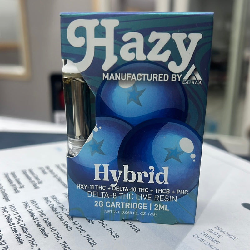 Hazy ExtraX 2gm cartridges