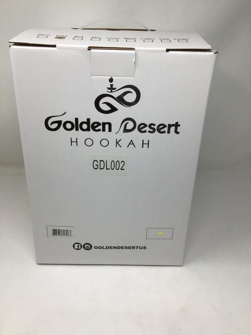 Golden Desert Hookah GDL002
